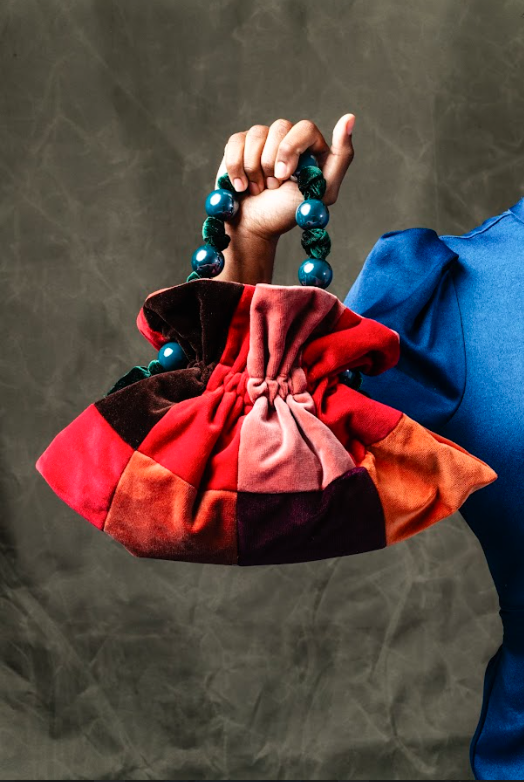 Bolsa Artesanal Patchwork Luxo